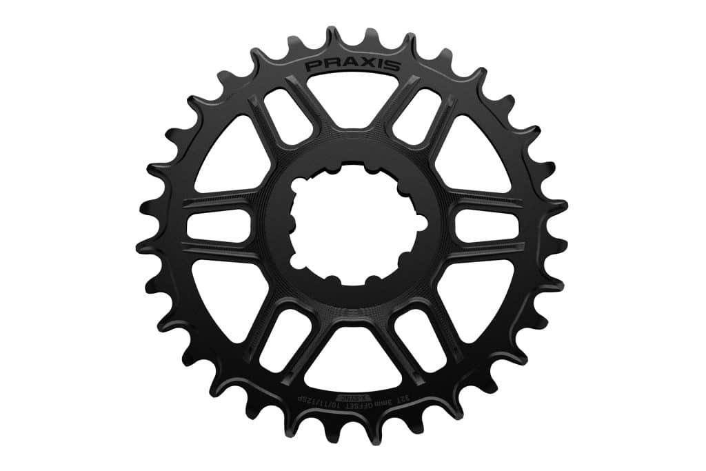 Shimano chain on sram clearance chainring