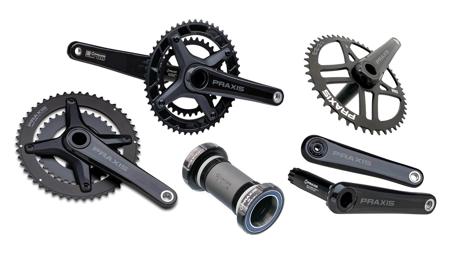 PRAXIS | Cranks for Road, Cyclocross and Gravel Bikes.