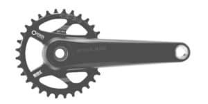 Oval Concepts 700 Praxis crankset 52/36 T 175mm 10/11sp with BB30/PF30 68/73 BB 