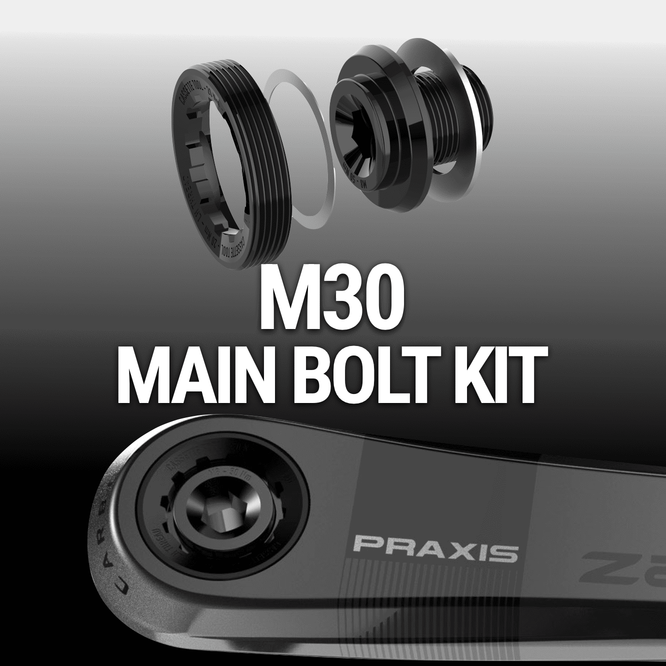 M30 BOLT KIT SQ